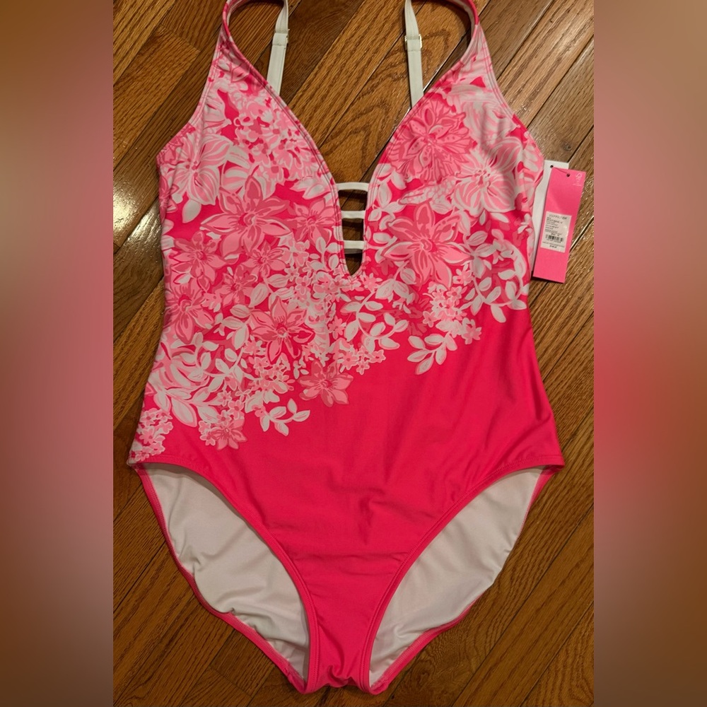 🆕 LILLY PULITZER JASPEN ONE PIECE - Picture 2 of 2